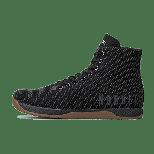 NOBULL Men'S Outwork High-Top Shoe in Black Gum - OG Strength Training Shoe, Durable Gym Trainer, Lifting Sneaker